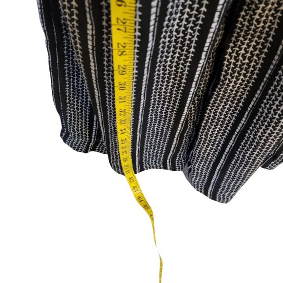 Loose Paper Bag Belted Tie Baggy  Pants Size M - Picture 11 of 12